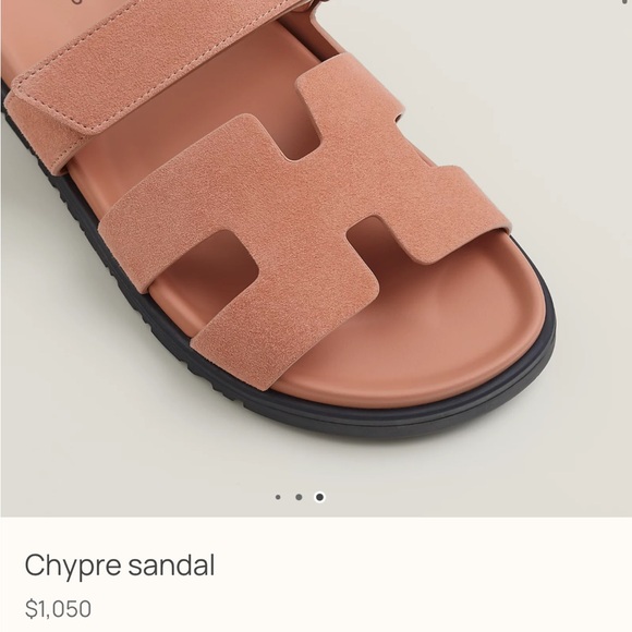 Hermes Chypre Tan Sandals. 100% authentic - Picture 13 of 13